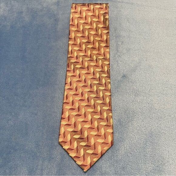 PRONTO UOMO silk geometric tie - Picture 7 of 8